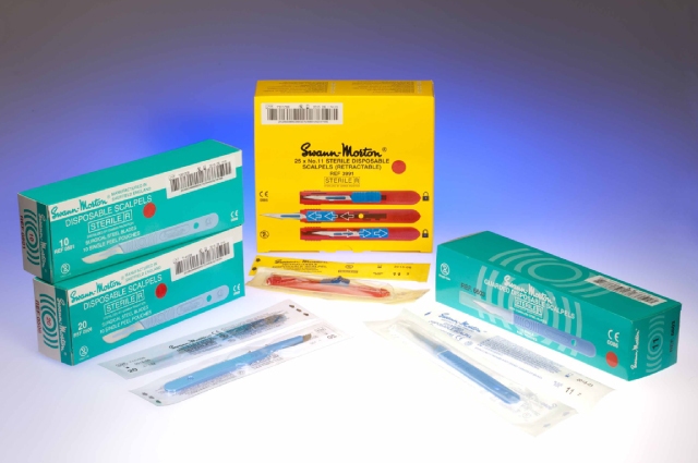 Swann-Morton™ Poignée de scalpel chirurgical en acier inox B3: Microtomes  et accessoires Histologie, cytologie et anatomie pathologique